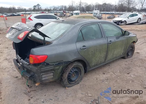 2010 Toyota Corolla Le z USA, uszkodzony, nr VIN 2T1BU4EE3AC419444